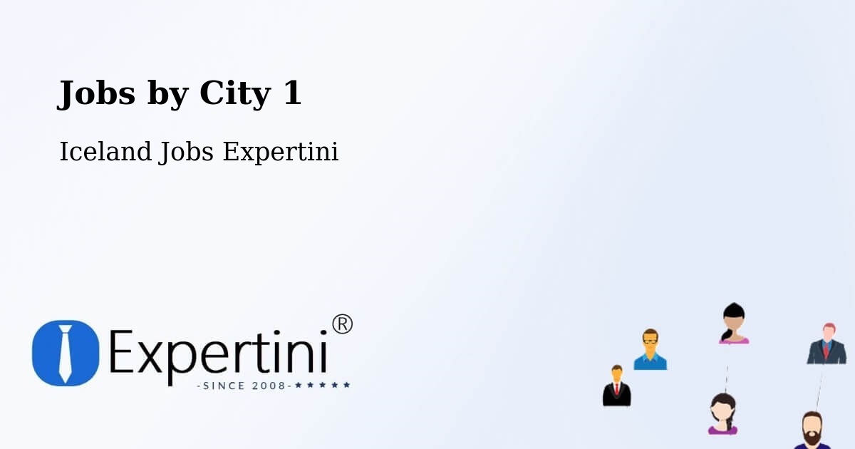 City Jobs in Iceland - Expertini